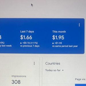 $37.77 Fully verified Nigeria Adsense account