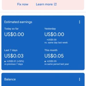 $11.62 Fully Verified Nigeria AdSense Available