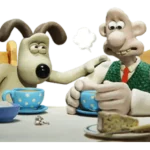 Wallace Gromit Line Stickers