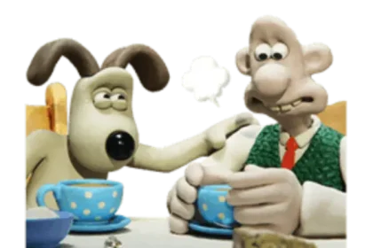 Wallace Gromit Line Stickers